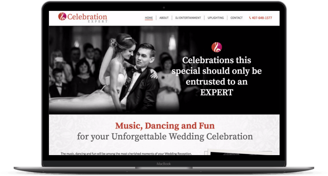 EMP-Maria-Laptop-After Celebration Expert - Website Design by Expert Marketing PRO